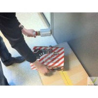 Handywrap minidispenser met rekfolie